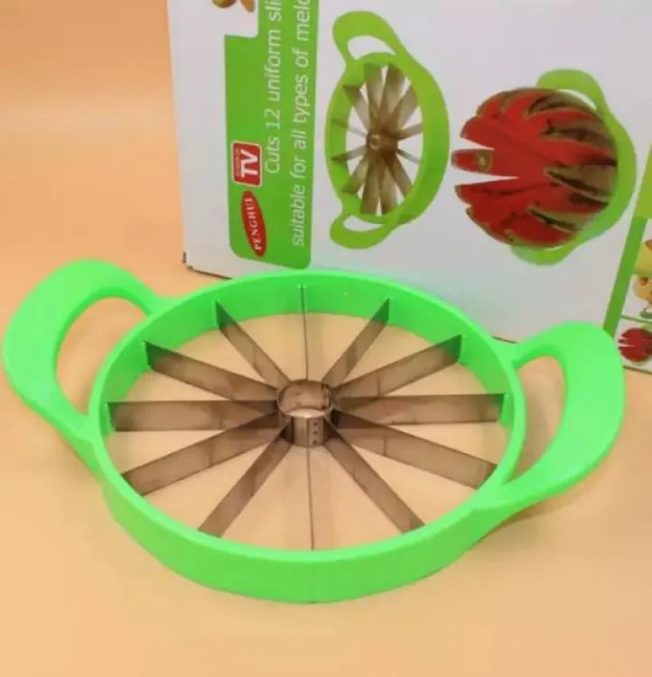 Water Melon Slicer - Fruit Slicer -Watermelon Cantaloupe Pineapple Cutter Peeler Divider - Tarbooz Cutter - Kitchen Tools - water melon cutter - Melon Slicer