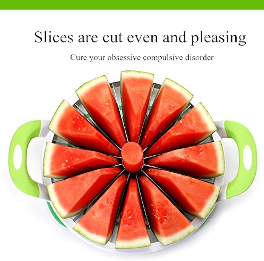 Water Melon Slicer - Fruit Slicer -Watermelon Cantaloupe Pineapple Cutter Peeler Divider - Tarbooz Cutter - Kitchen Tools - water melon cutter - Melon Slicer