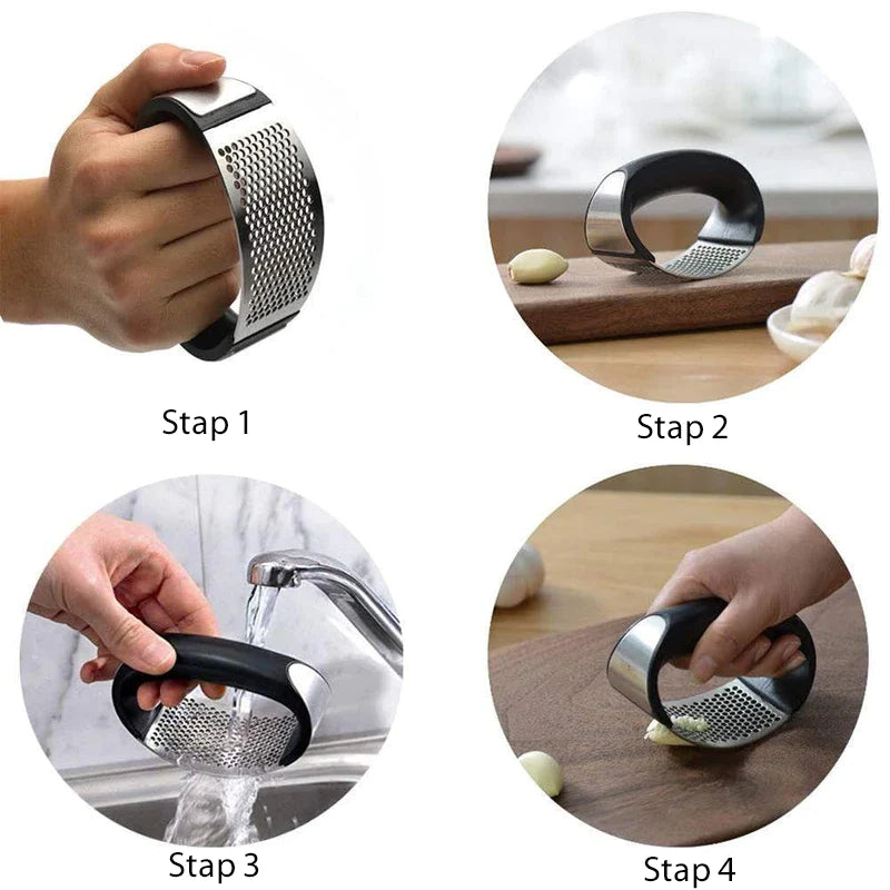 SMART STAINLESS GARLIC CRUSHER