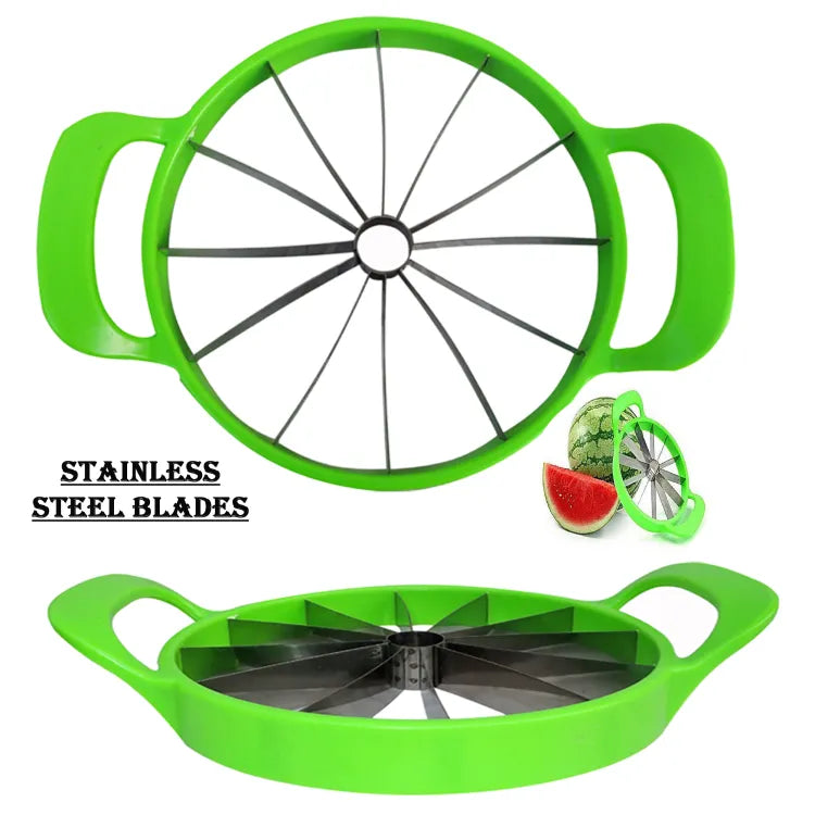 Water Melon Slicer - Fruit Slicer -Watermelon Cantaloupe Pineapple Cutter Peeler Divider - Tarbooz Cutter - Kitchen Tools - water melon cutter - Melon Slicer