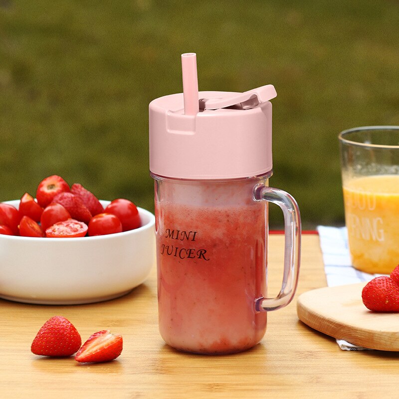 Blend & Sip On-the-Go: Portable USB Electric Stainless Steel Juicer Cup